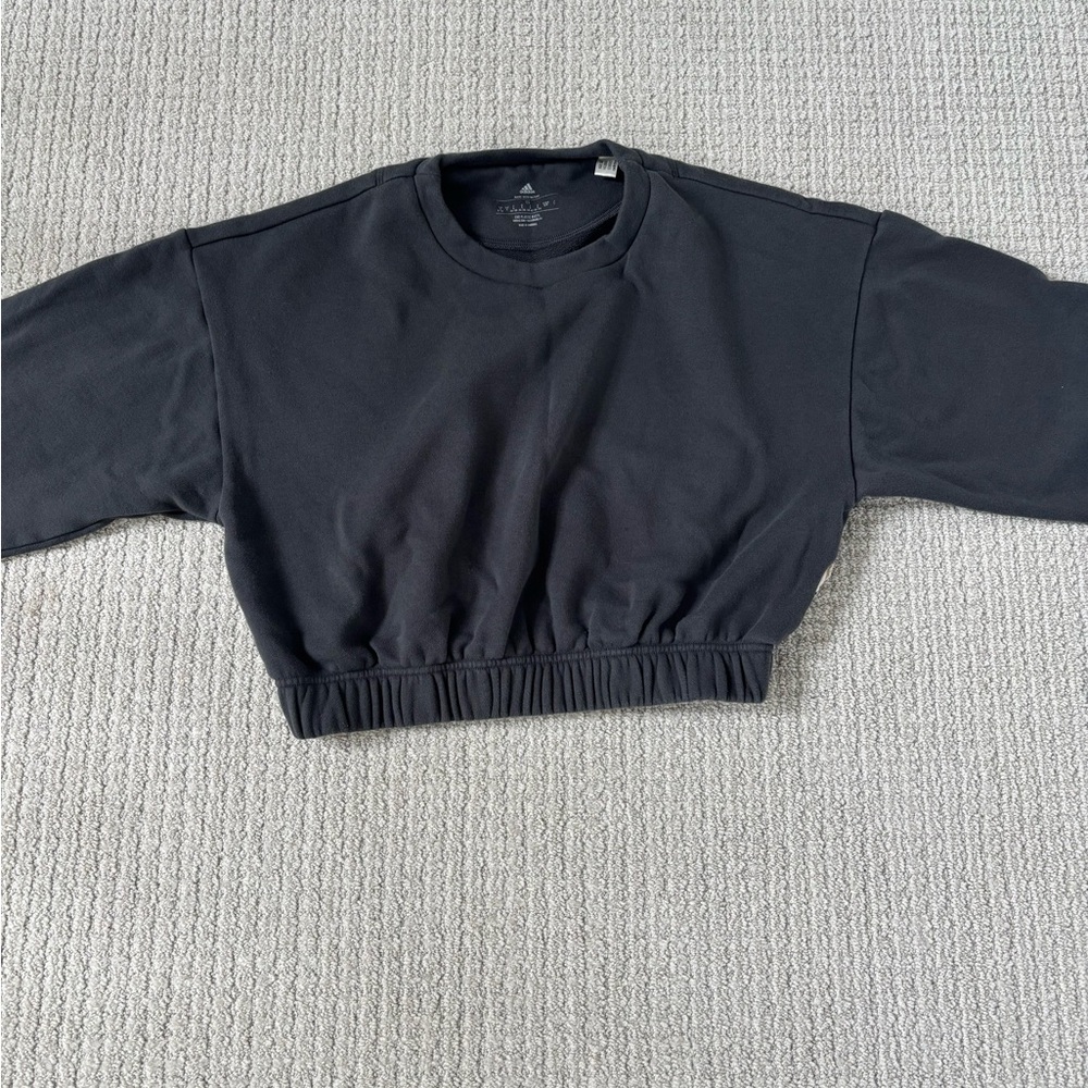 Adidas Dark Gray Sweatshirt